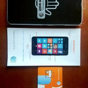 Microsoft Lumia 640 XL 8GB Black (AT&T) Brand New